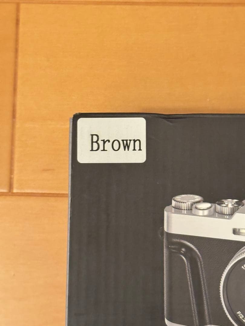 Brown 4Kデジタルカメラ（オシャレなブラウン）　子供のプレゼント　未開封