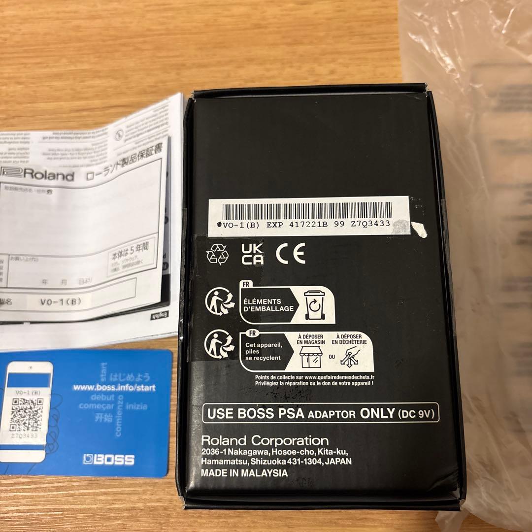 BOSS Vocoder VO-1 新品未使用