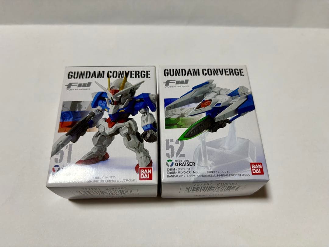 ガンダムコンバージ　ダブルオーガンダム& オーライザー