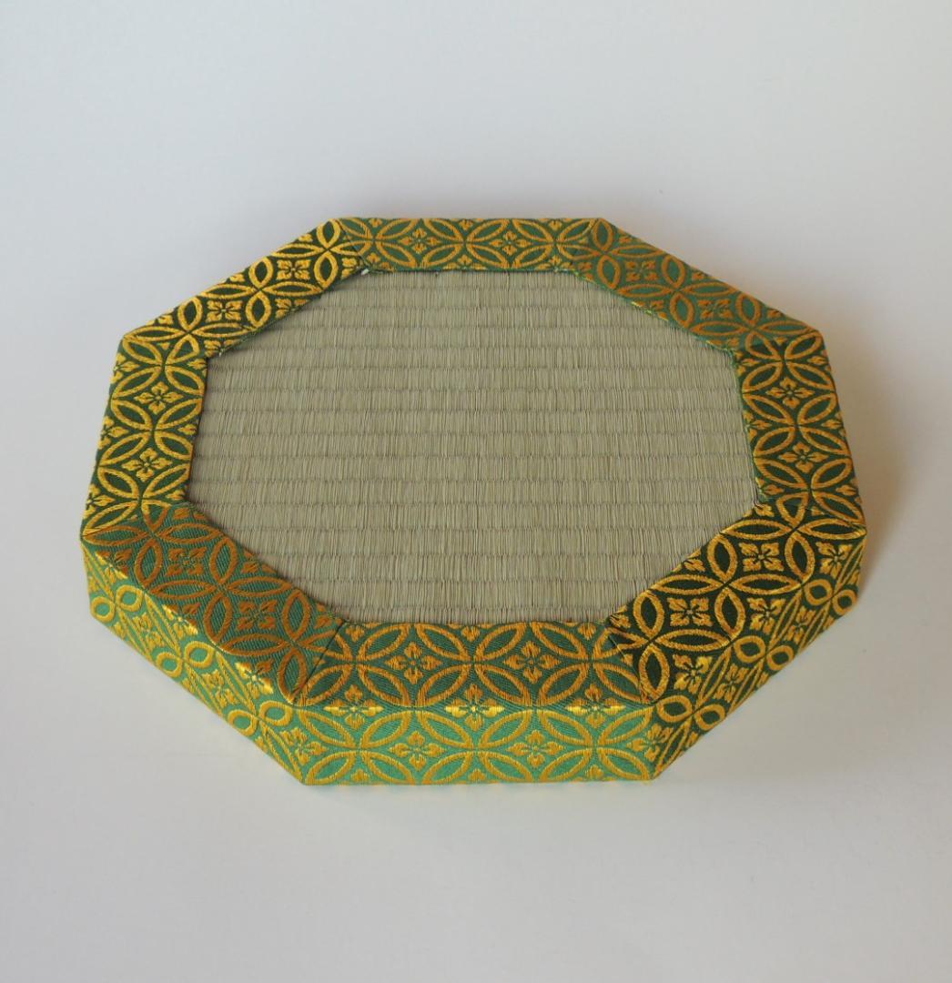 八角畳　金七宝グリーン