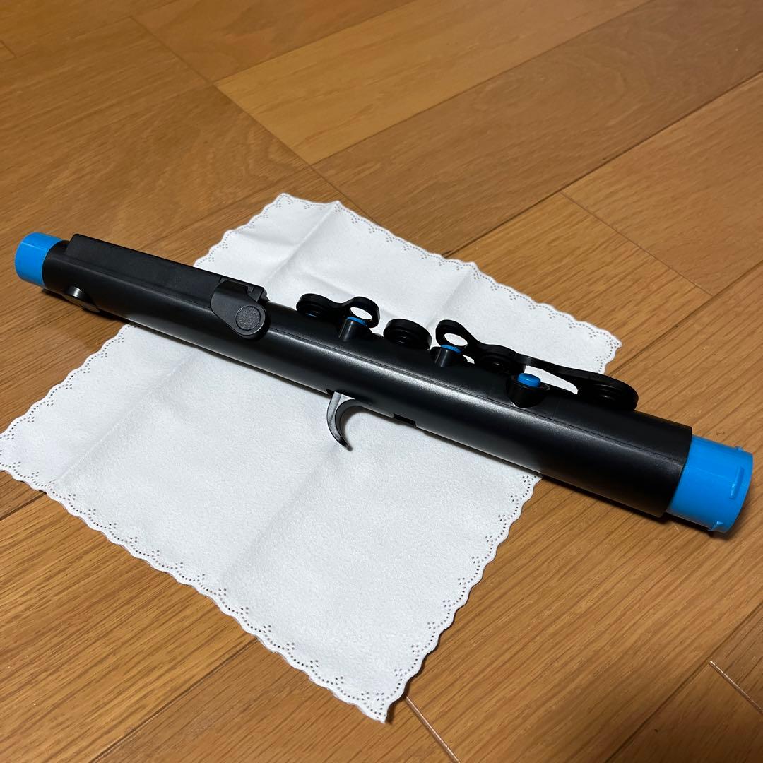 nuvo jSAX ブラック/ブルー ケース•リード•クロス•運指表付き