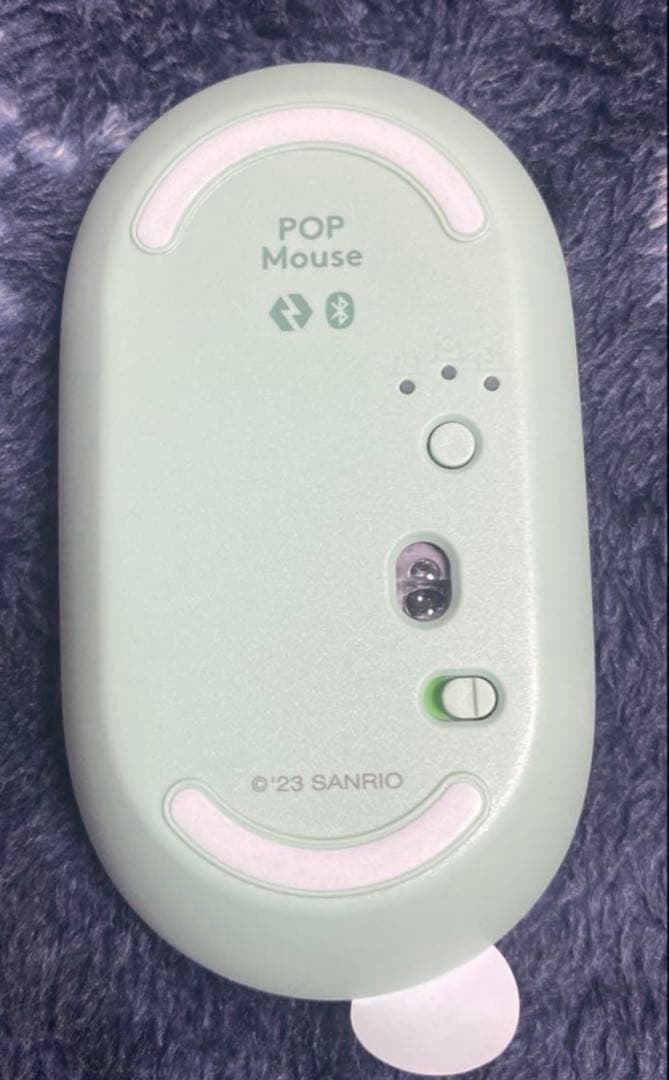 新品未開封Logitechシナモ　ワイヤレスマウス 海外限定デザイン3台接続可