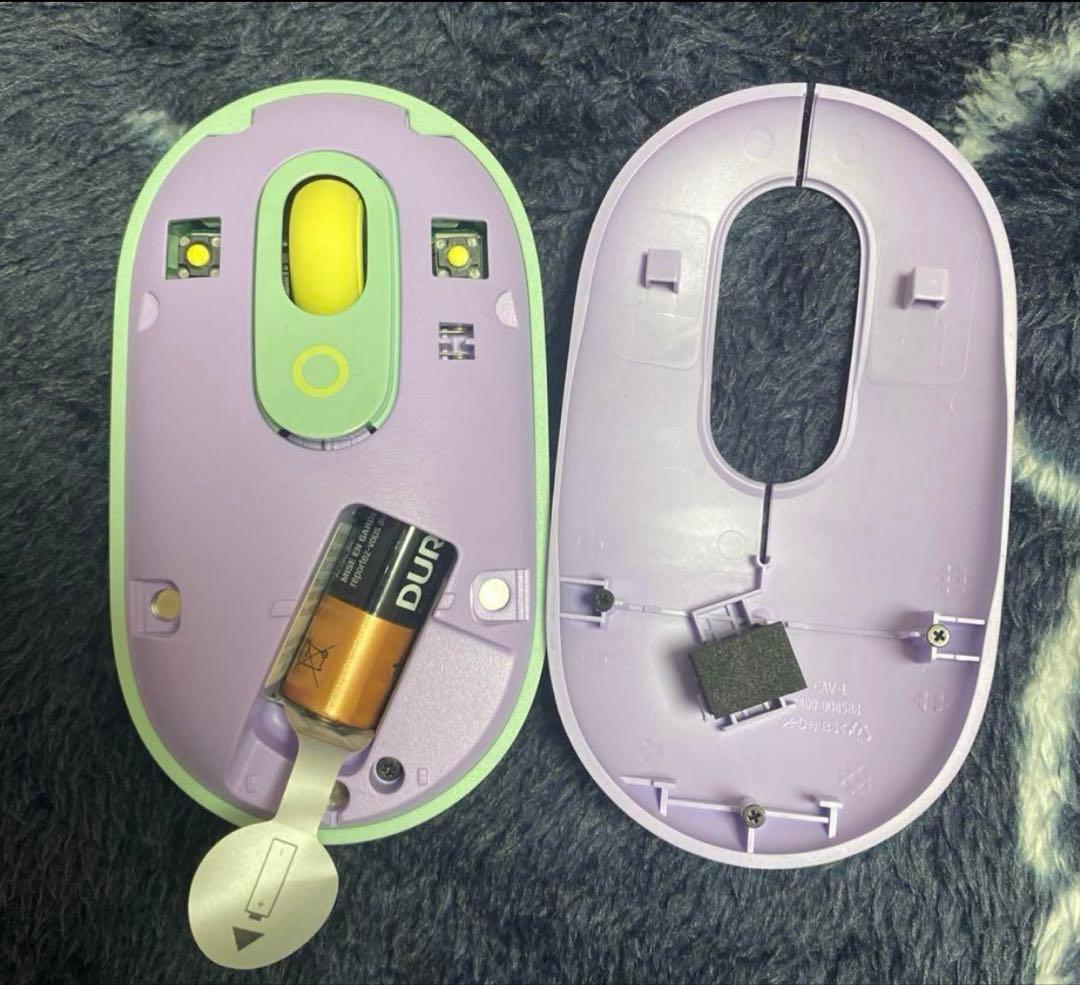 新品未開封Logitechシナモ　ワイヤレスマウス 海外限定デザイン3台接続可