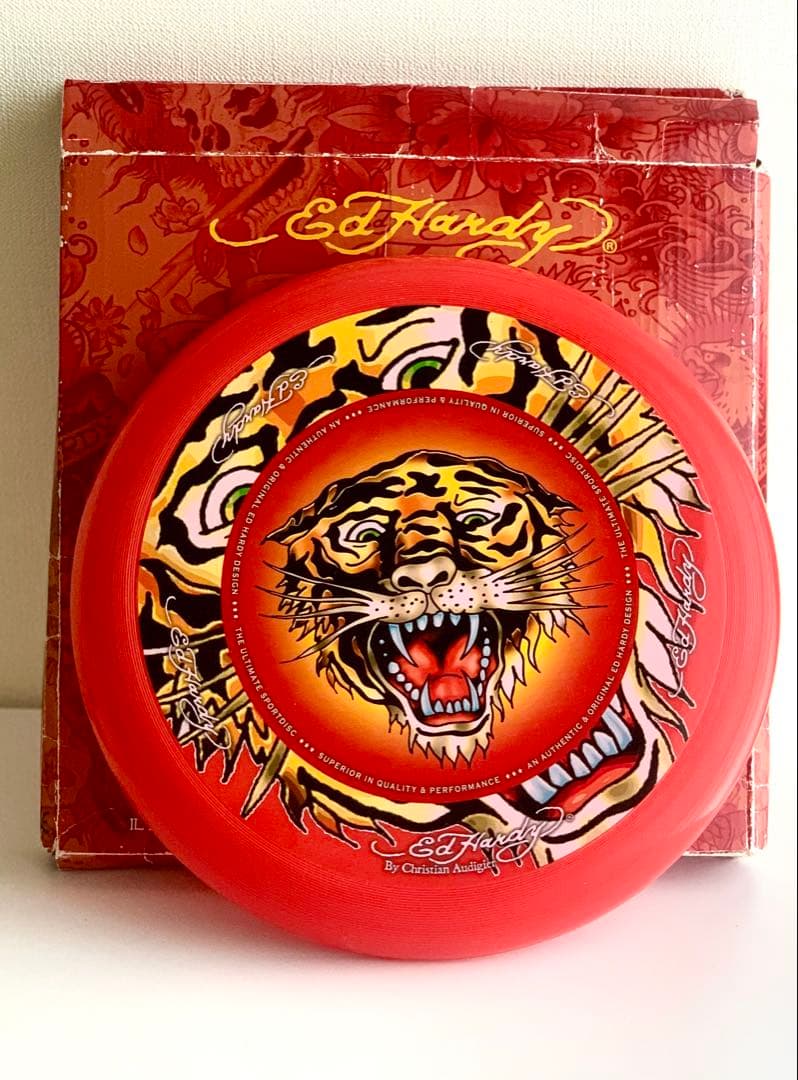 【入手困難・新品未使用】エドハーディ y2k ビーチタオル と フリスビーセット