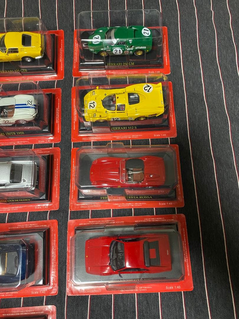 アシェット フェラーリコレクション1/43モデル 49台セット [ミニカー]+α