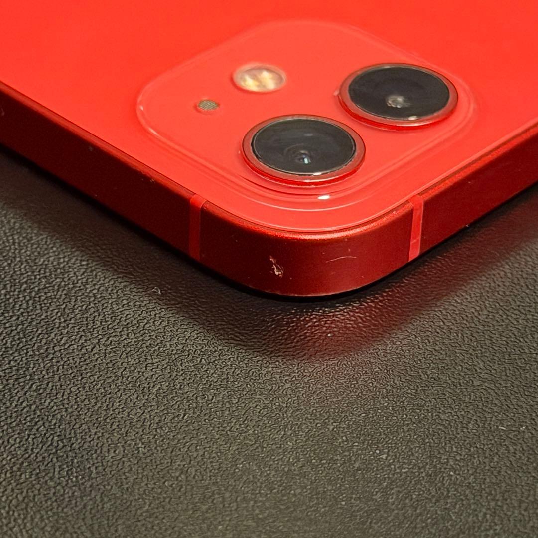 【ジャンク品】Apple iPhone 12 (Product Red)64GB