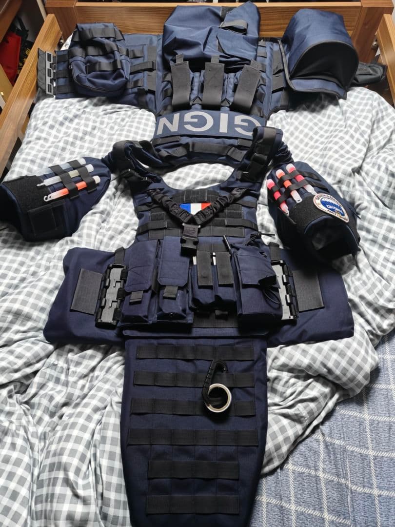 フランス GIGN MEHELR M1E 防弾ベスト レプリカ