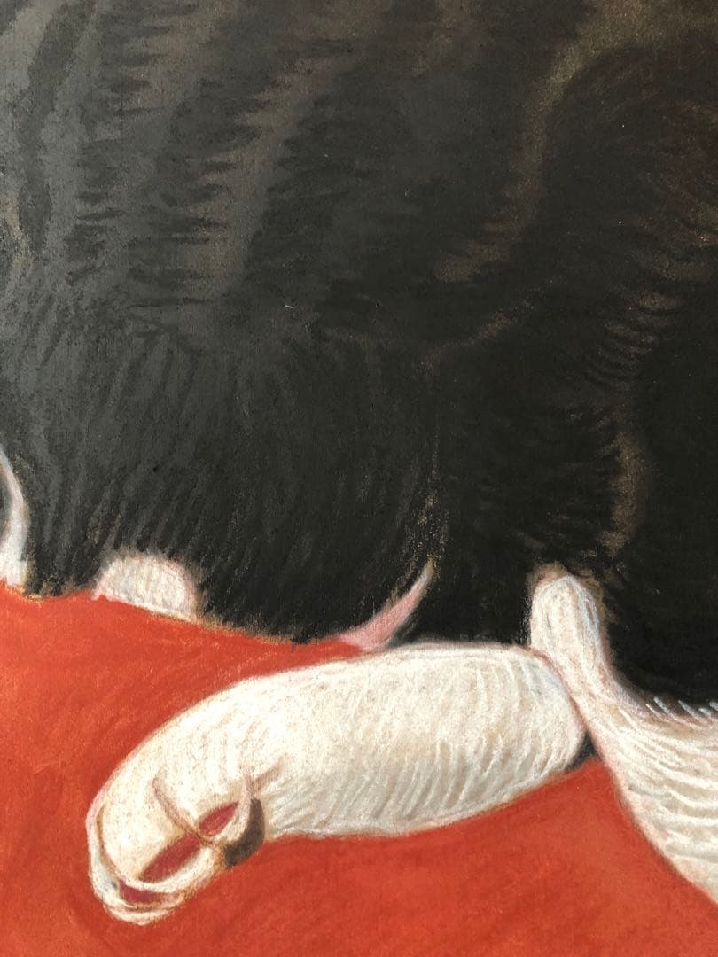 原画「ウメ18」《＋猫イラスト３枚無料プレゼント》