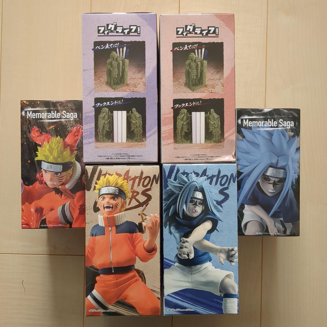 ナルト サスケ 千手柱間 うちはマダラ フィギュア 6体セット