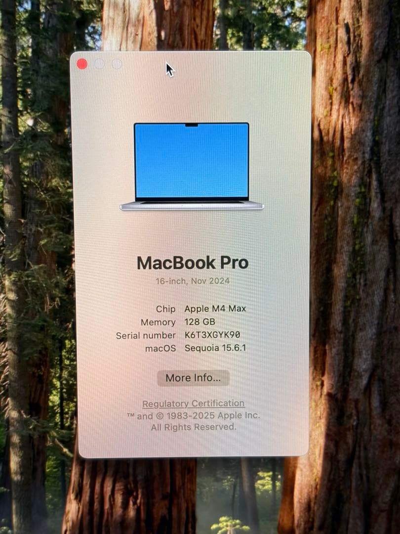 Apple MacBook Pro16インチ M4 Max シルバー