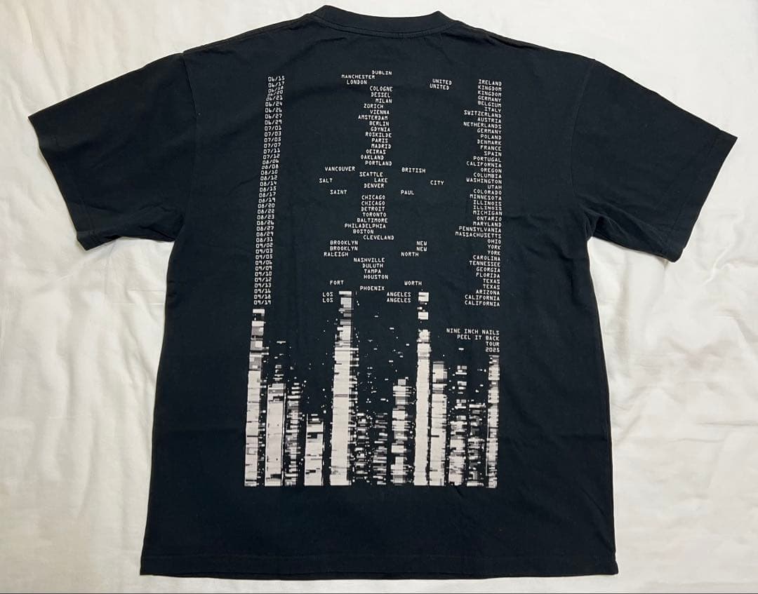 新品Nine Inch Nails 2025ツアーTシャツXL
