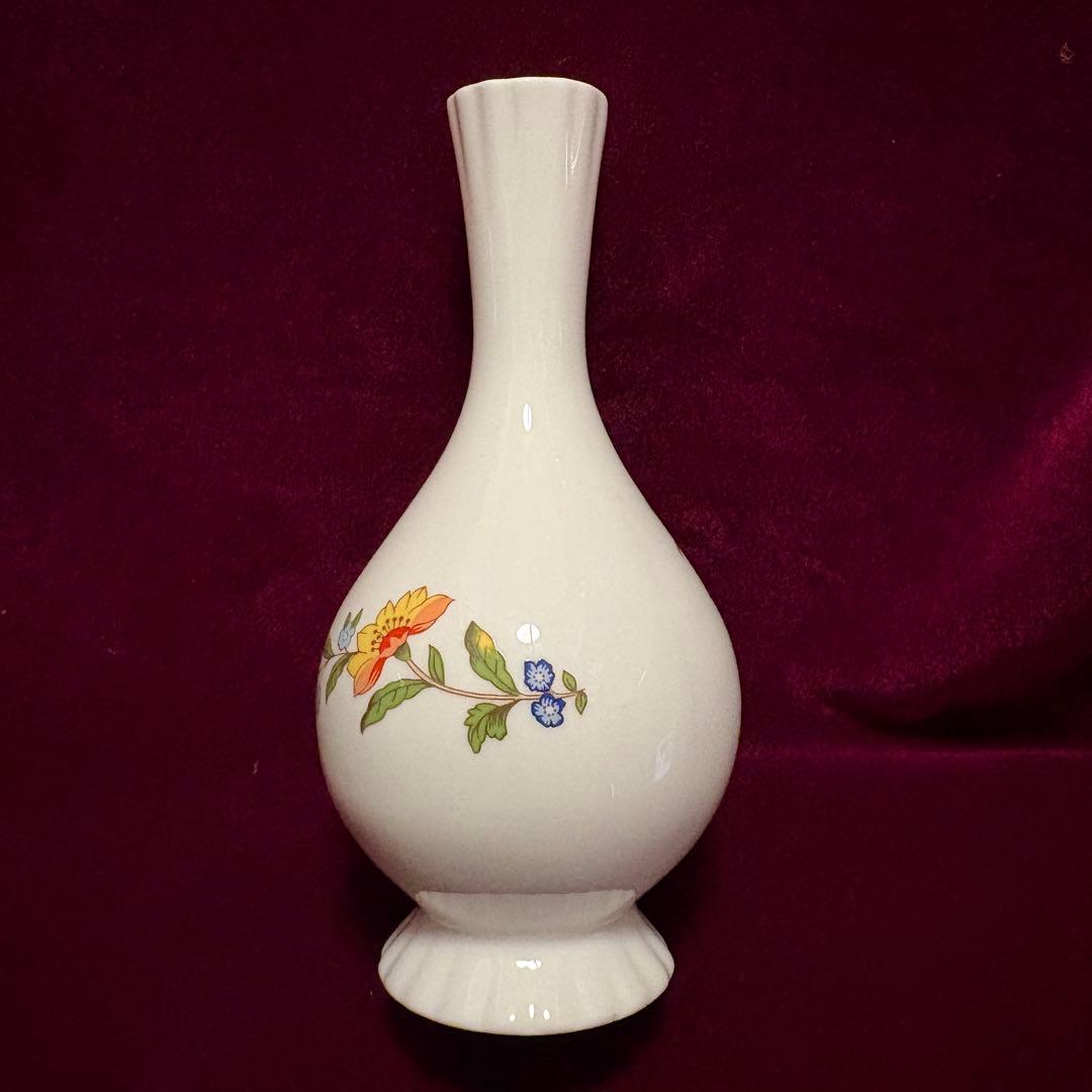 エインズレイ コテージガーデン 一輪挿し フラワーベース 皿　プレート　小物入れ