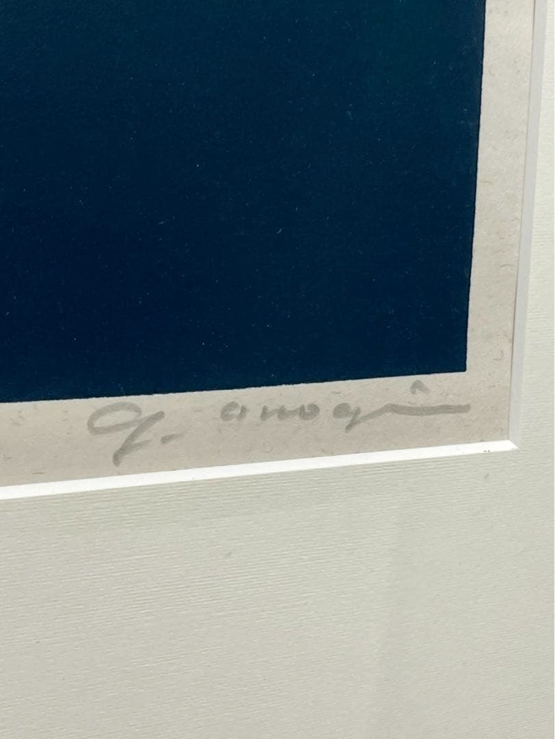 【大英博物館所蔵作家】小野木学「Landscape-T.L.W」真作 1974年