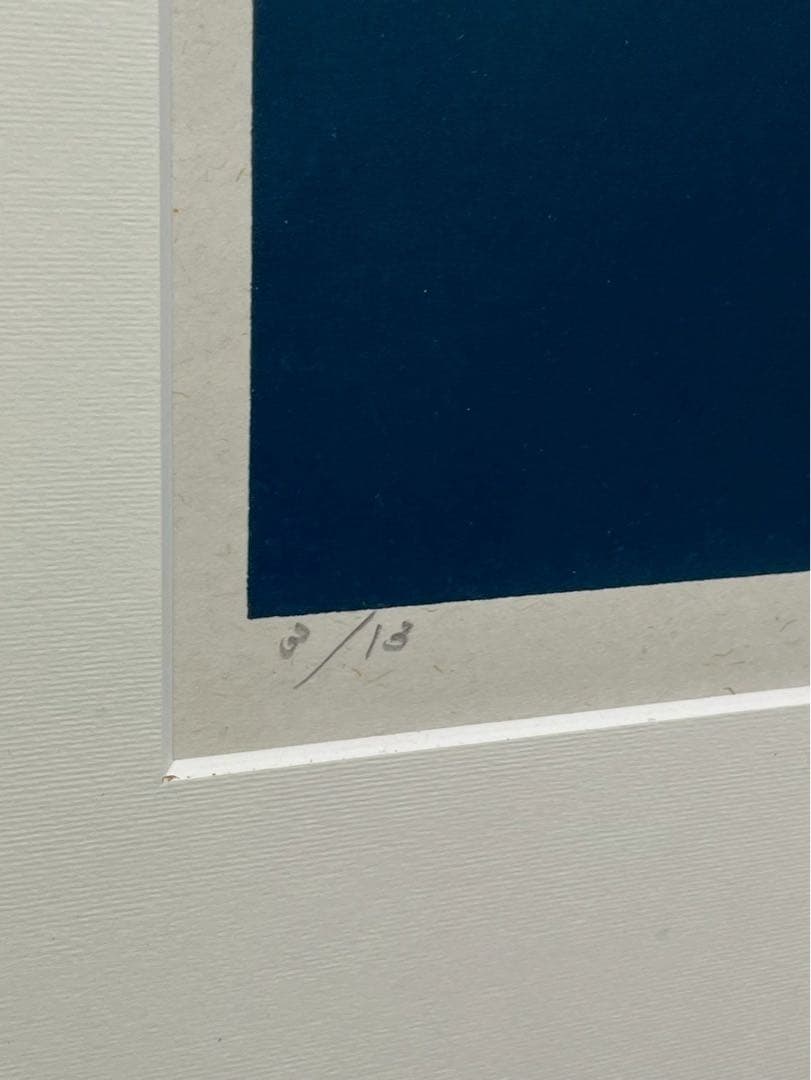 【大英博物館所蔵作家】小野木学「Landscape-T.L.W」真作 1974年