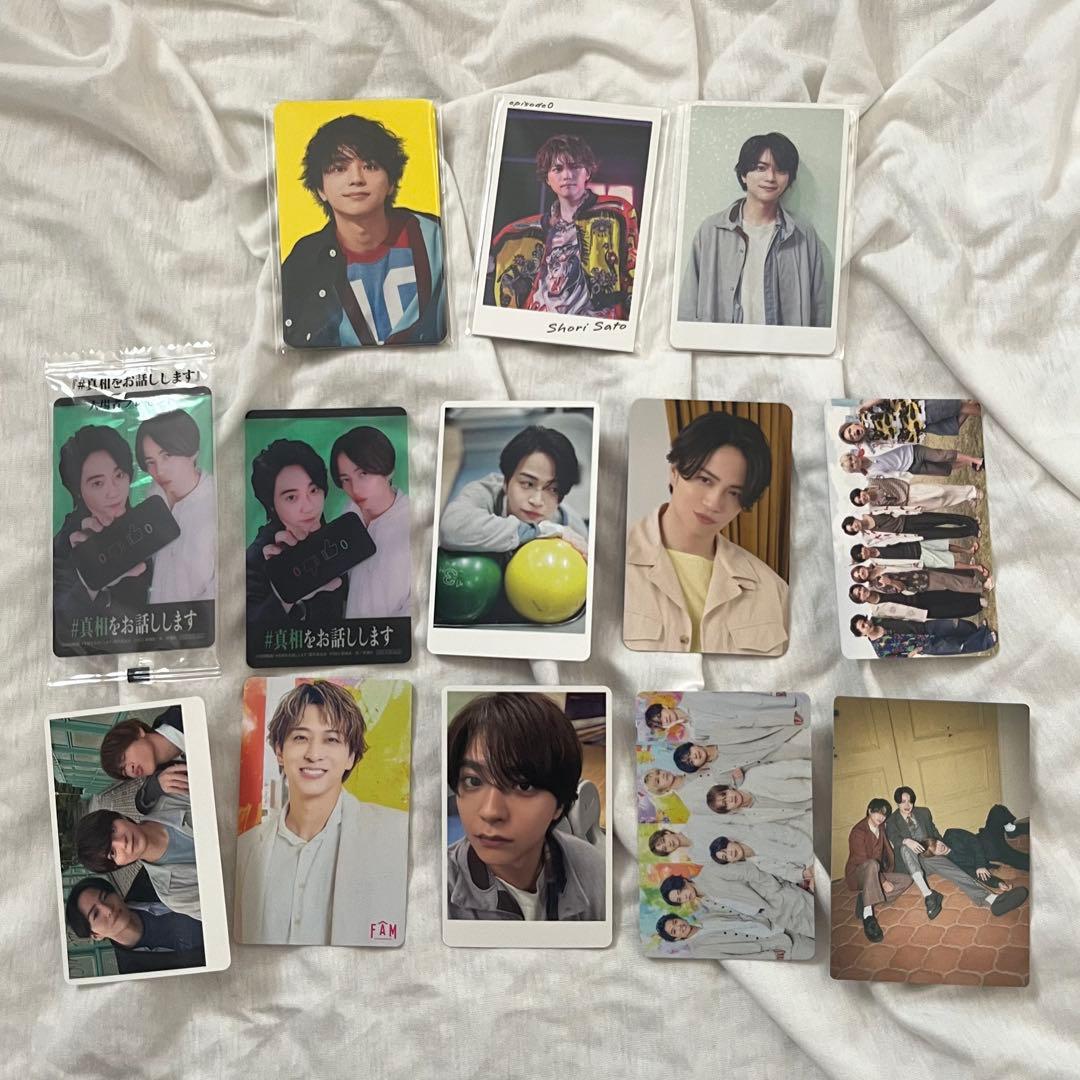 timelesz 菊池風磨 写真 カード まとめ売り
