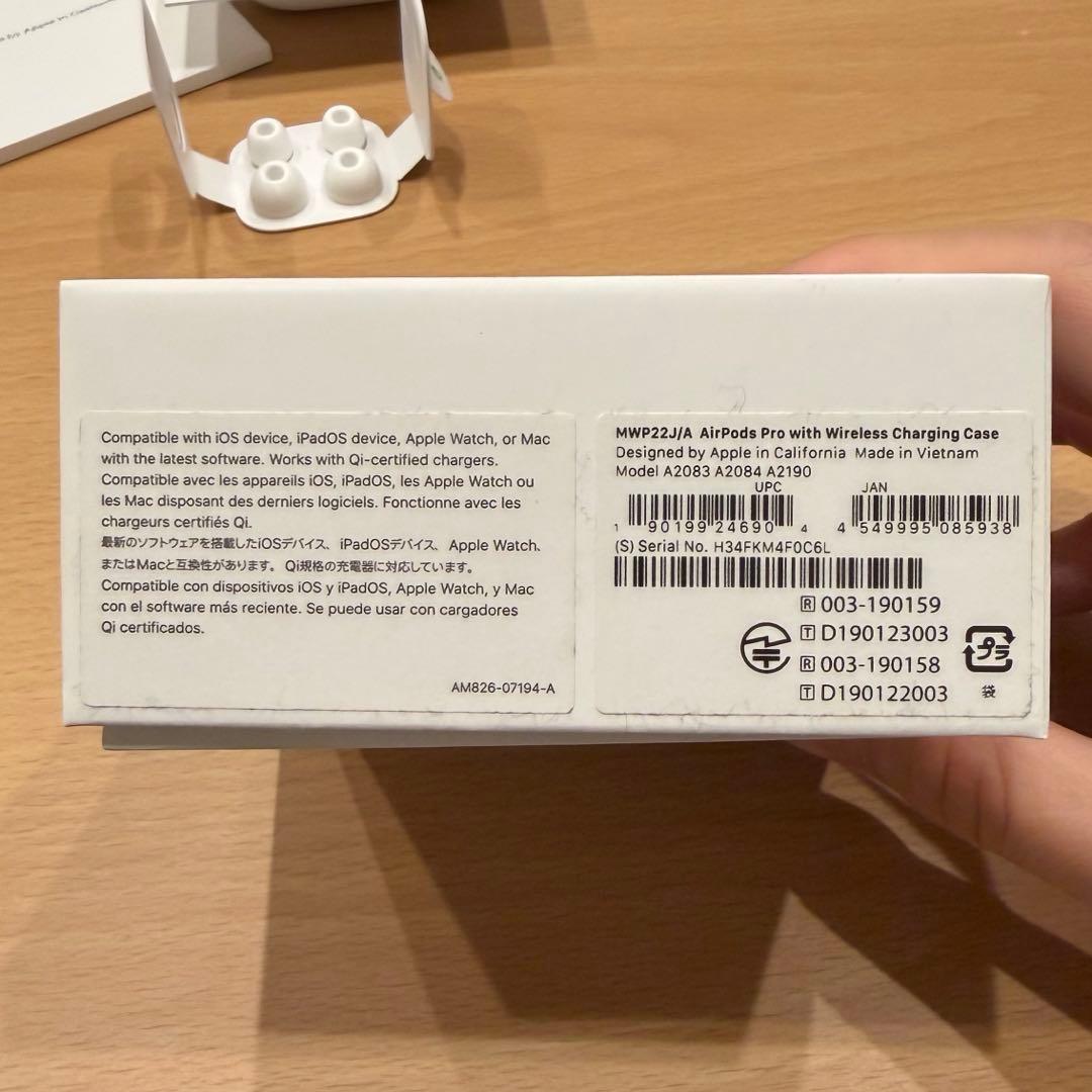 Apple AirPods Pro 第1世代 本体