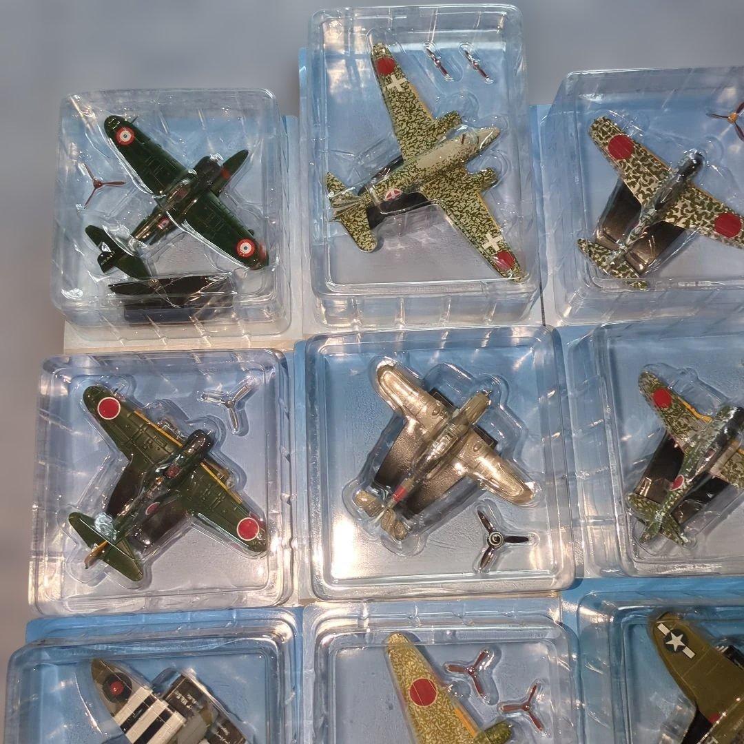 日本陸海軍機大百科　第１３６号〜１５７号 新品未開封模型２２個セット