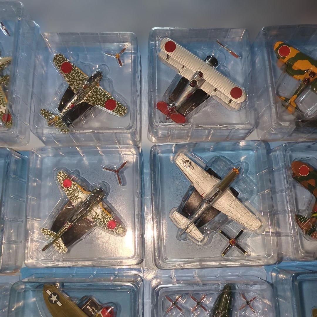 日本陸海軍機大百科　第１３６号〜１５７号 新品未開封模型２２個セット