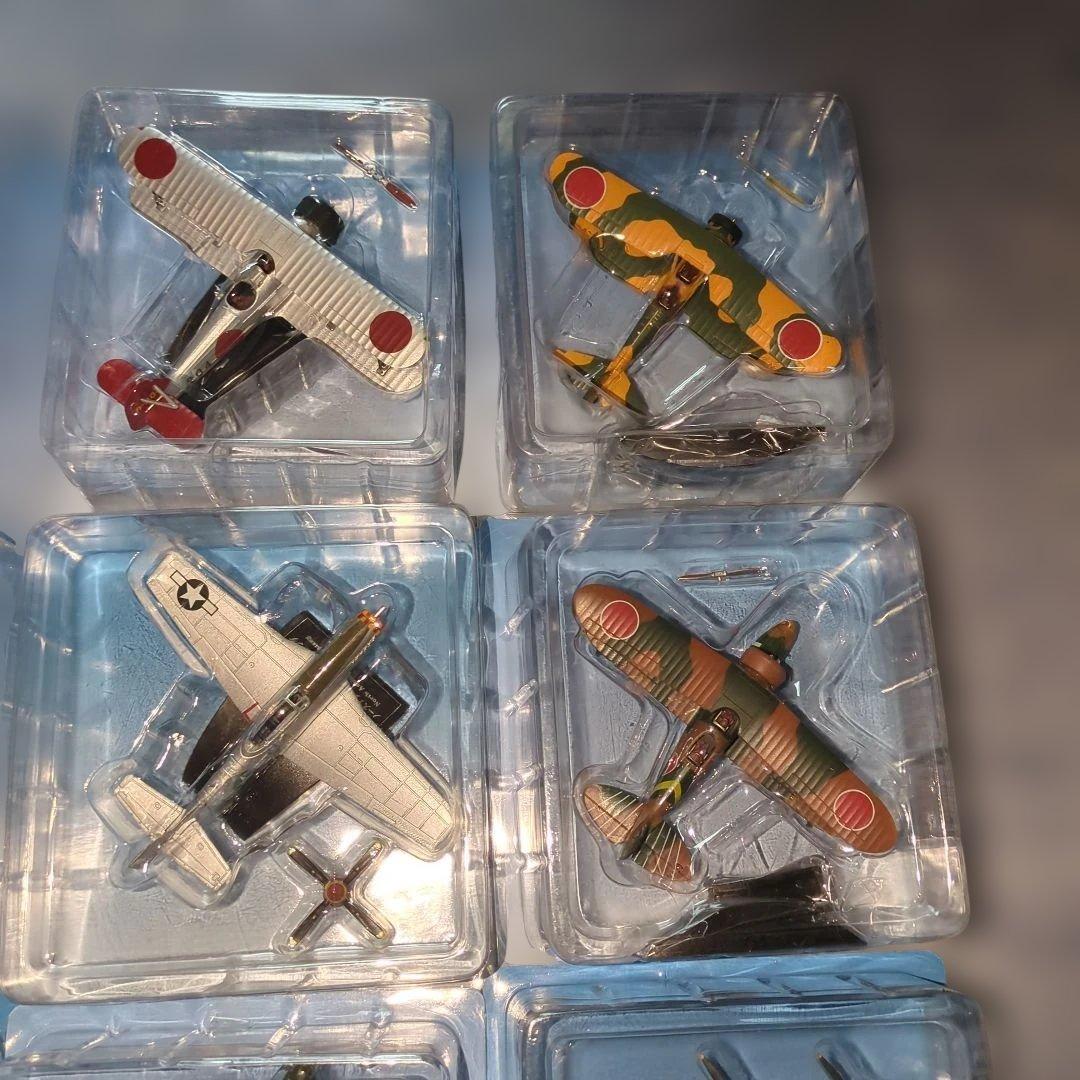 日本陸海軍機大百科　第１３６号〜１５７号 新品未開封模型２２個セット