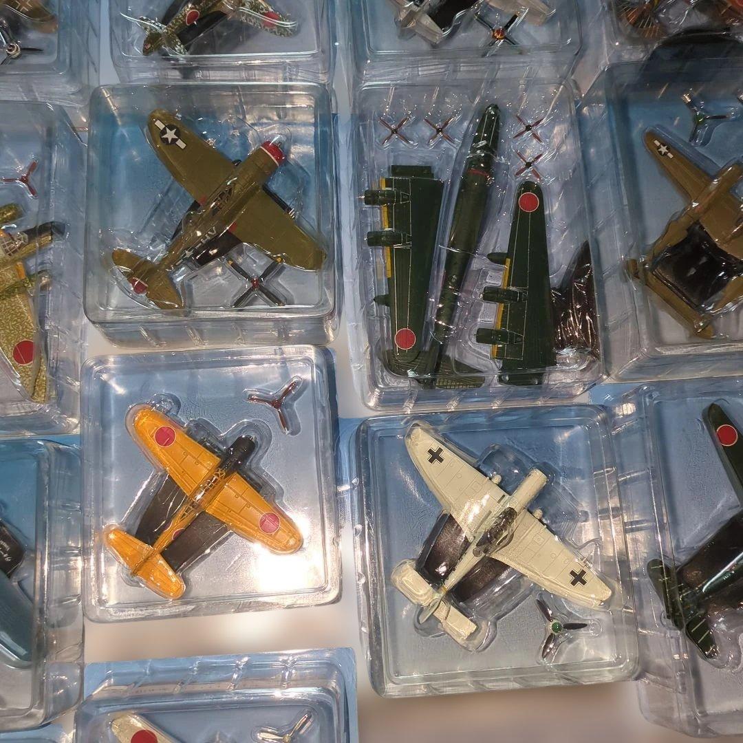 日本陸海軍機大百科　第１３６号〜１５７号 新品未開封模型２２個セット