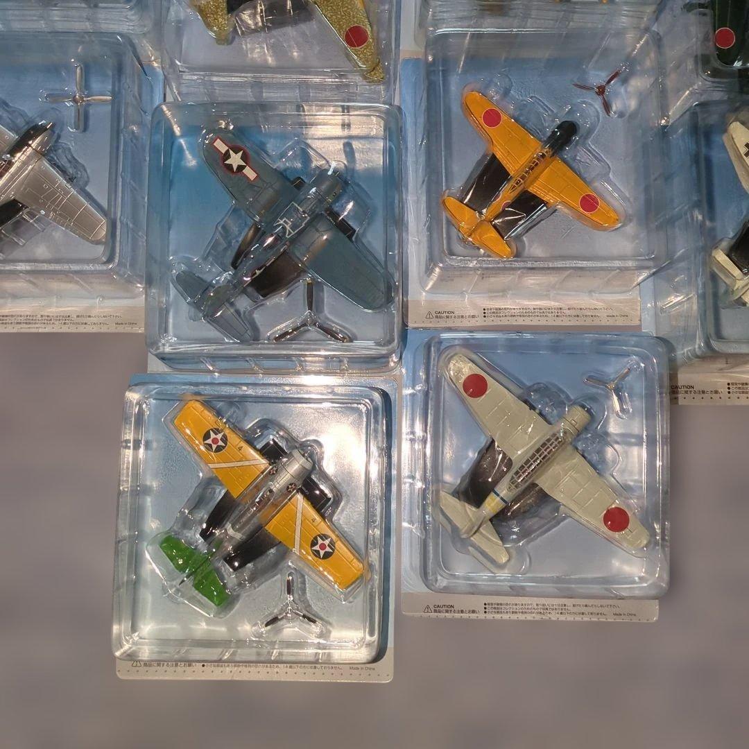 日本陸海軍機大百科　第１３６号〜１５７号 新品未開封模型２２個セット
