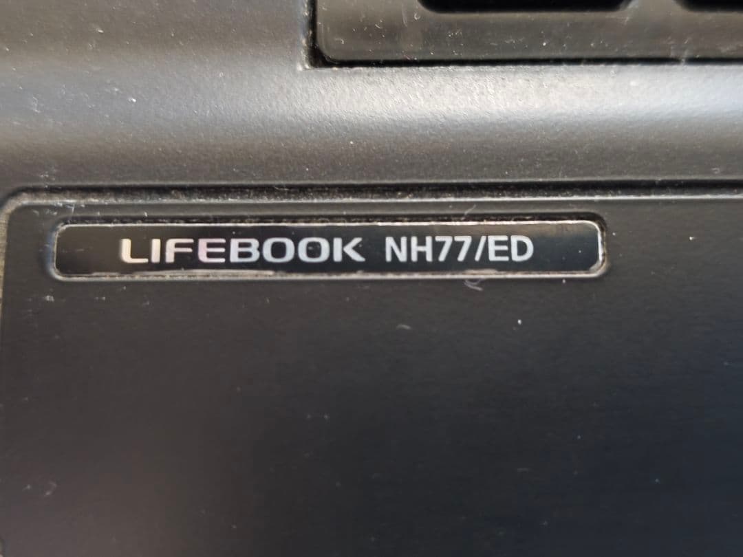 富士通ノートパソコン LIFEBOOK NH77/ED/テレビ放送