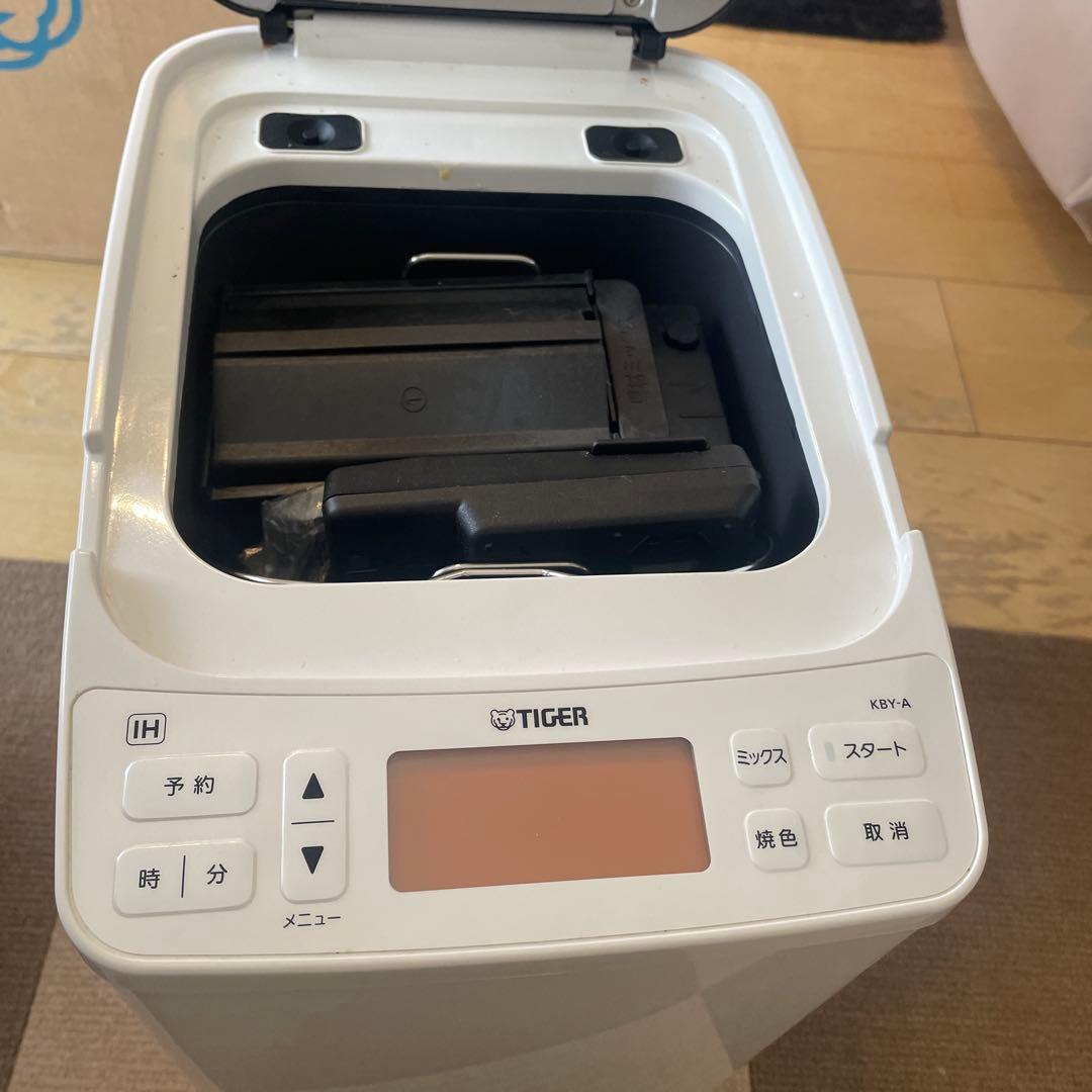 タイガー IHホームベーカリー KBY-A100 W ホワイト