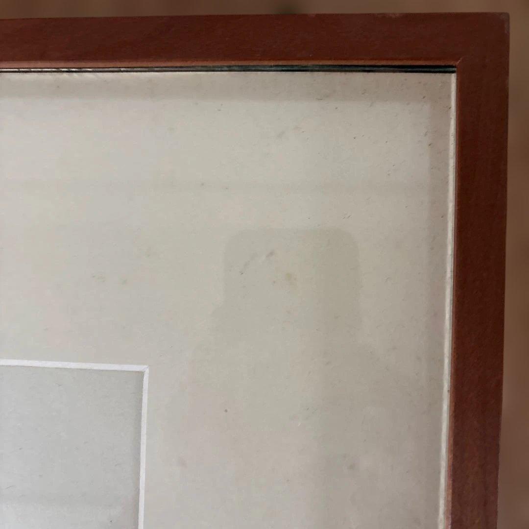 レオナール藤田　藤田嗣治　母子像 リトグラフ　猫　版画　飾り絵　額装品