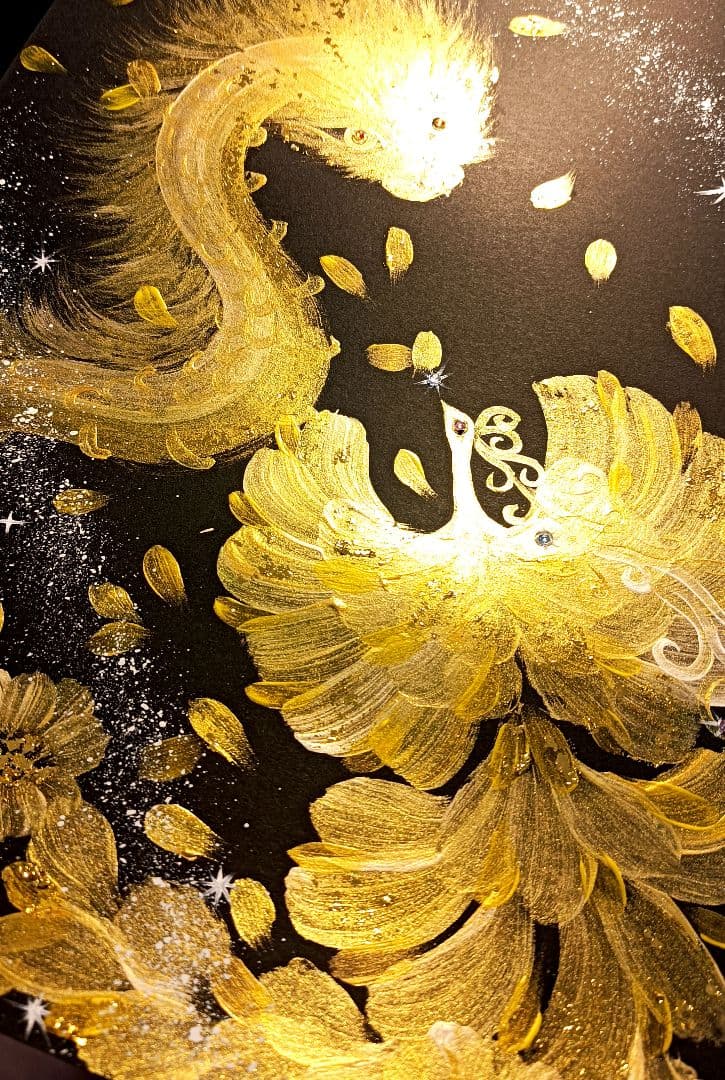 開運絵画　❀煌めき黄金コンビ様❀特別品天赦日作成❀