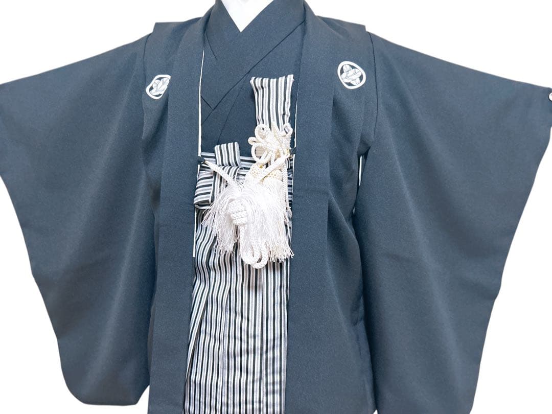 正統派紋付袴♡七五三　5歳　男の子　フルセット　一式　五つ紋