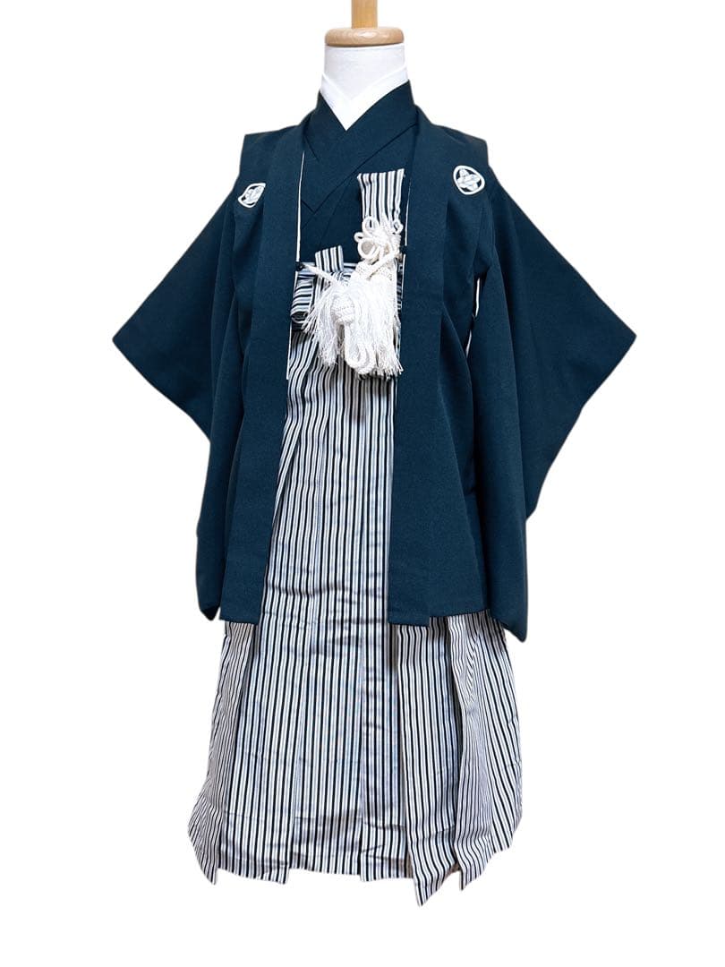 正統派紋付袴♡七五三　5歳　男の子　フルセット　一式　五つ紋