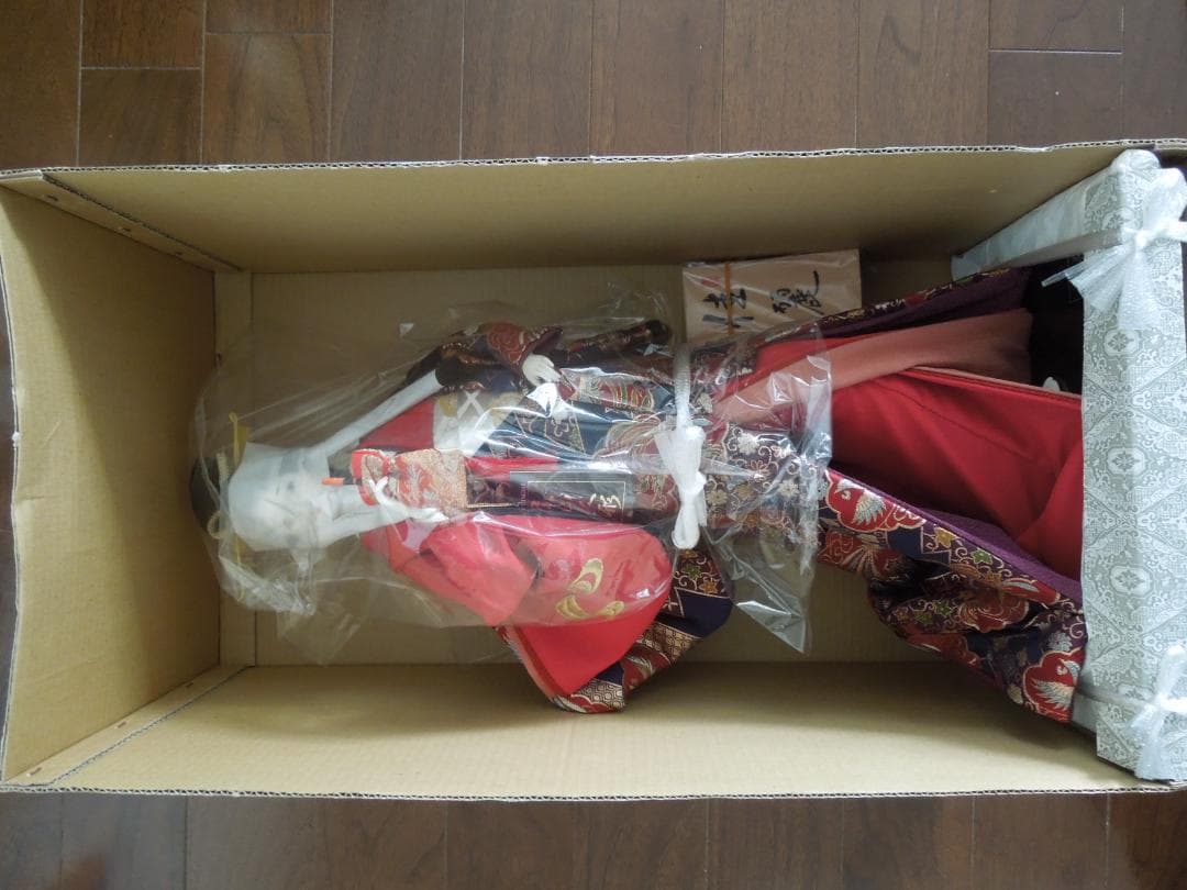 尾山人形　加賀友禅　和風着物美人　佳麗　寿美礼 作　箱入り（未使用）保管品