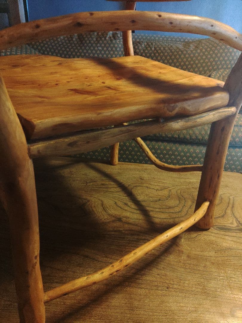 一点物　希少　アームチェア　椅子　ハンドメイド　デザイナー　芸術品　レア