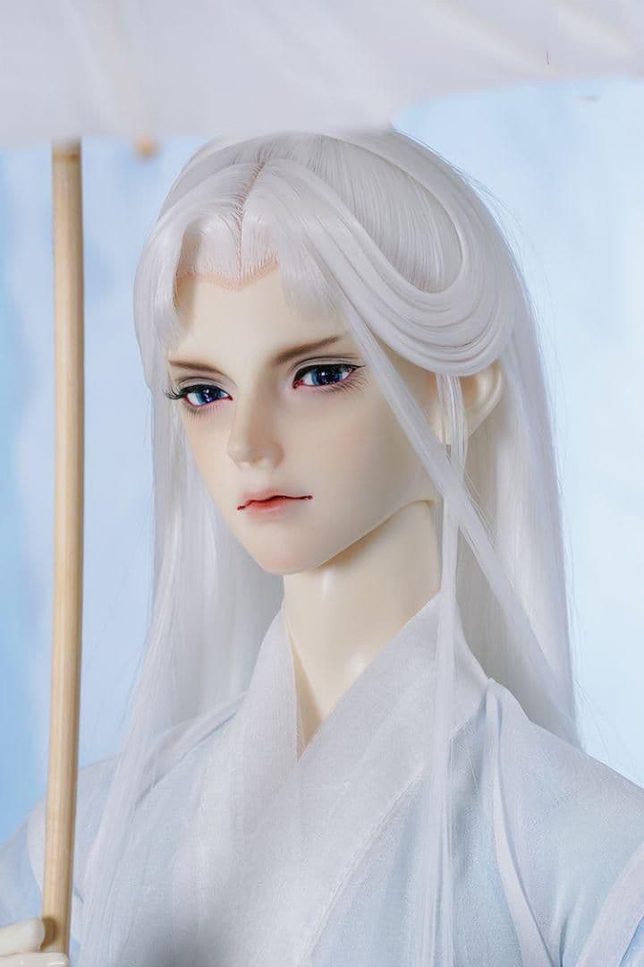 WY110 BJD 1/3 人形 ドール ウィッグ カツラ 耐熱 ハンドメイ