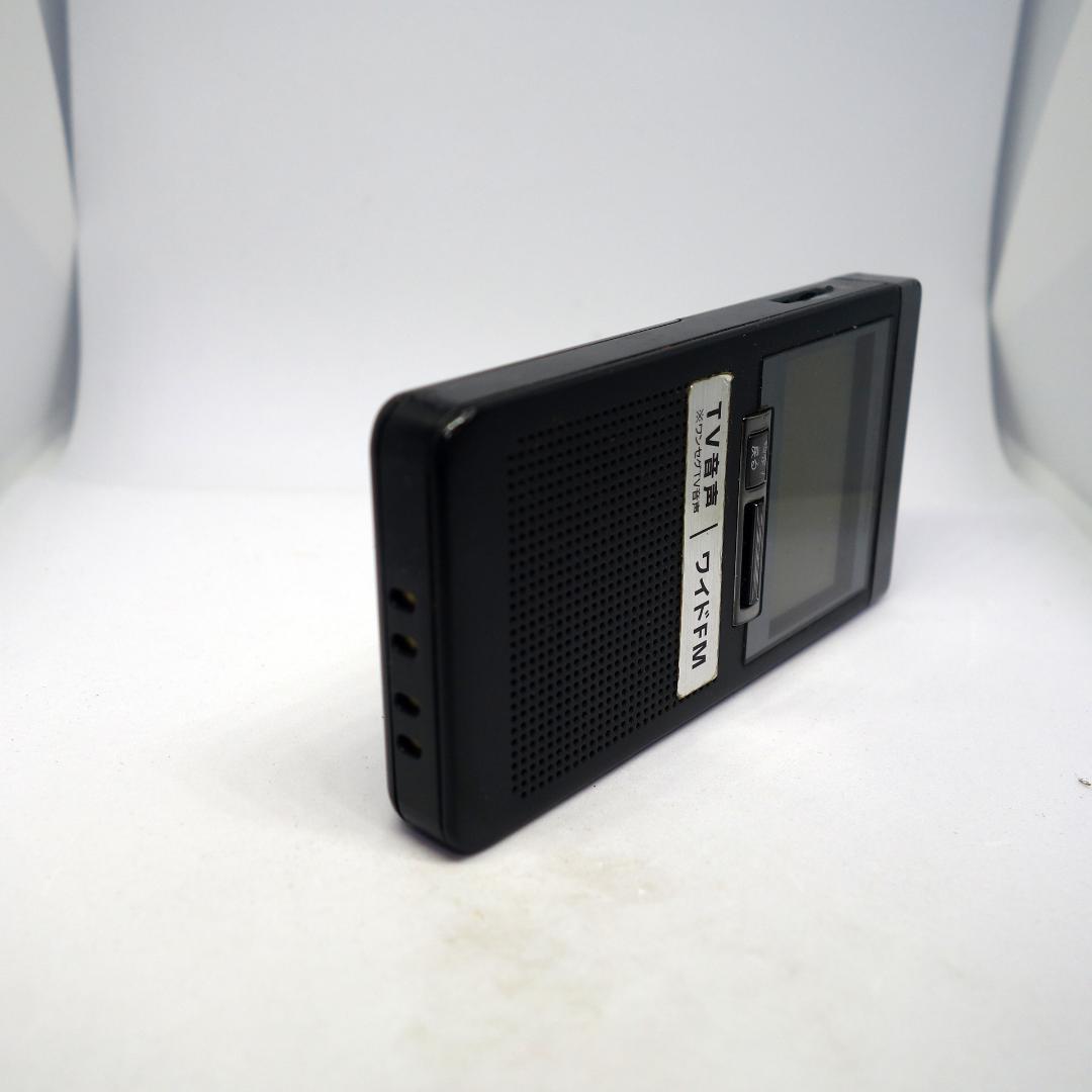 【Sony】ソニー ポケットラジオ XDR-64TV