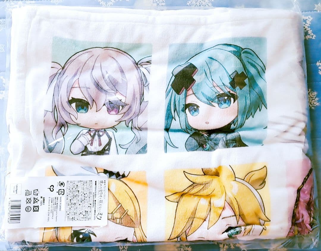 劇場版 プロジェクトセカイ 壊れたセカイと歌えないミク ミニキャラ BIGタオル