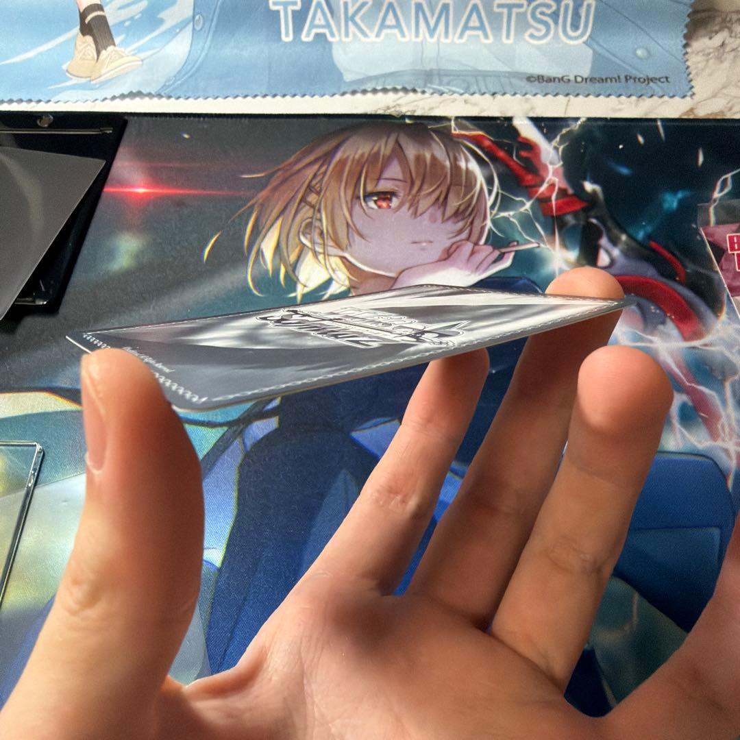 ヴァイスシュヴァルツ バンドリ麗しい人形たちドロリスsspサイン・缶バッジセット