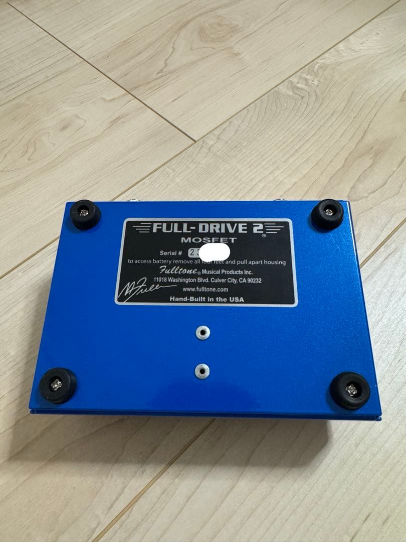 ギター Fulltone U.S.A FULL-DRIVE 2 MOSFET