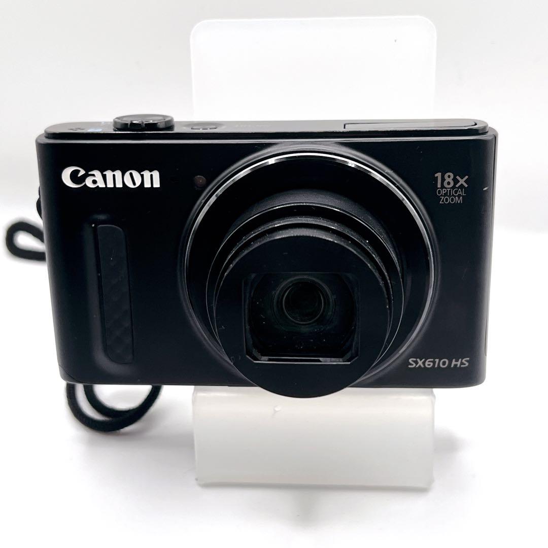 Canon PowerShot SX610 HS ブラック コンデジ 動作確認済