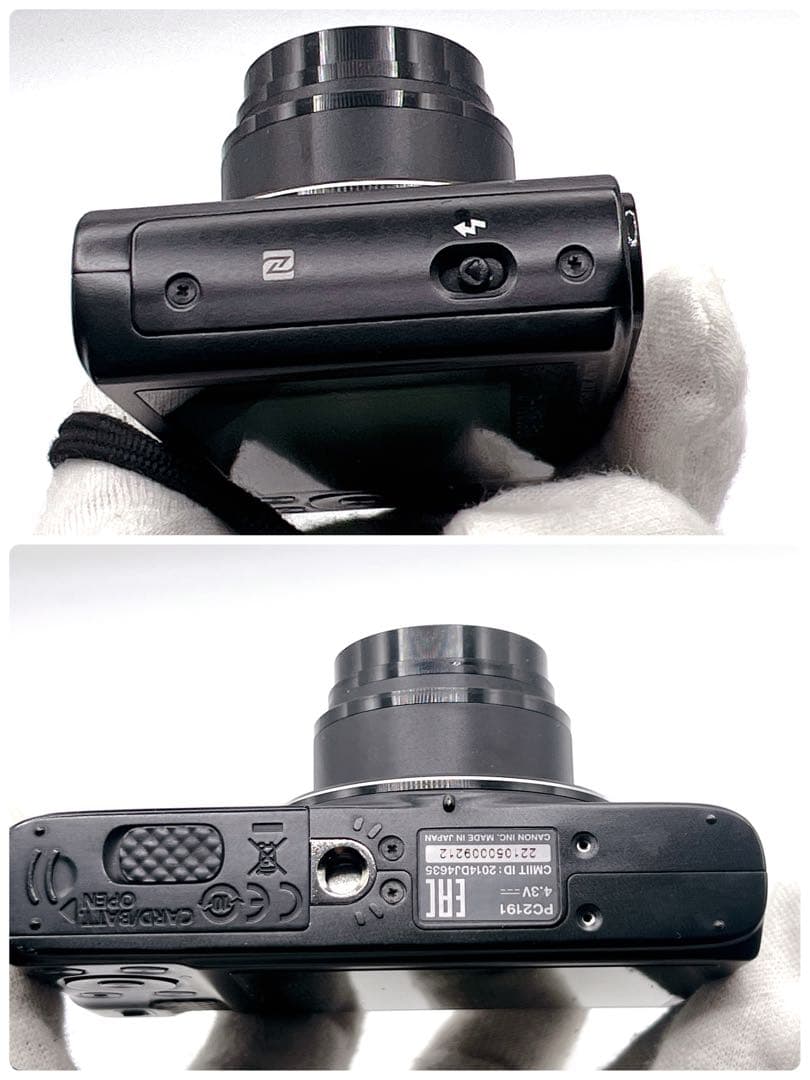 Canon PowerShot SX610 HS ブラック コンデジ 動作確認済