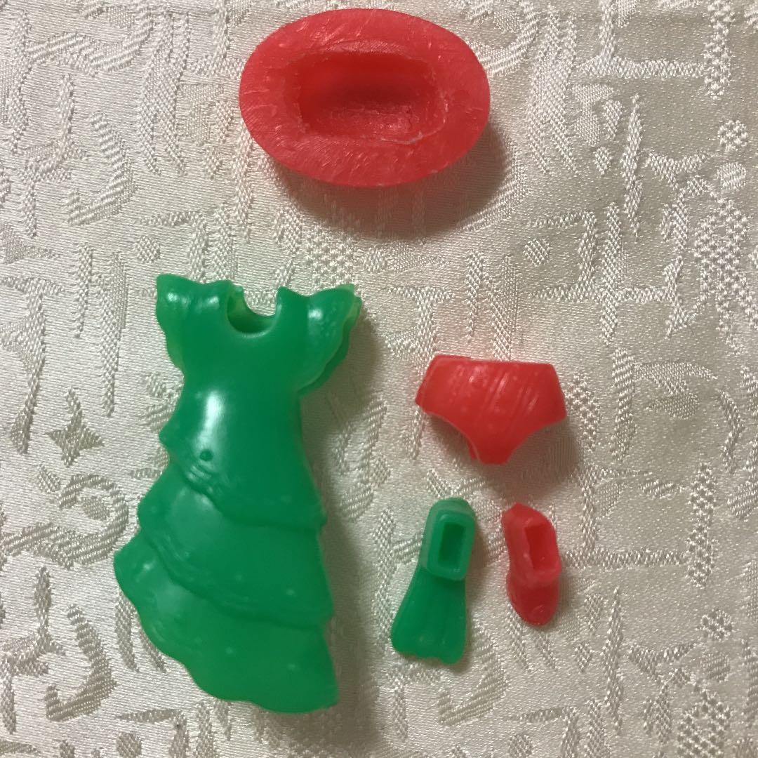 グリコおまけ　昭和　レトロ パピーちゃん(フラメンコ衣装　ビキニの水着)