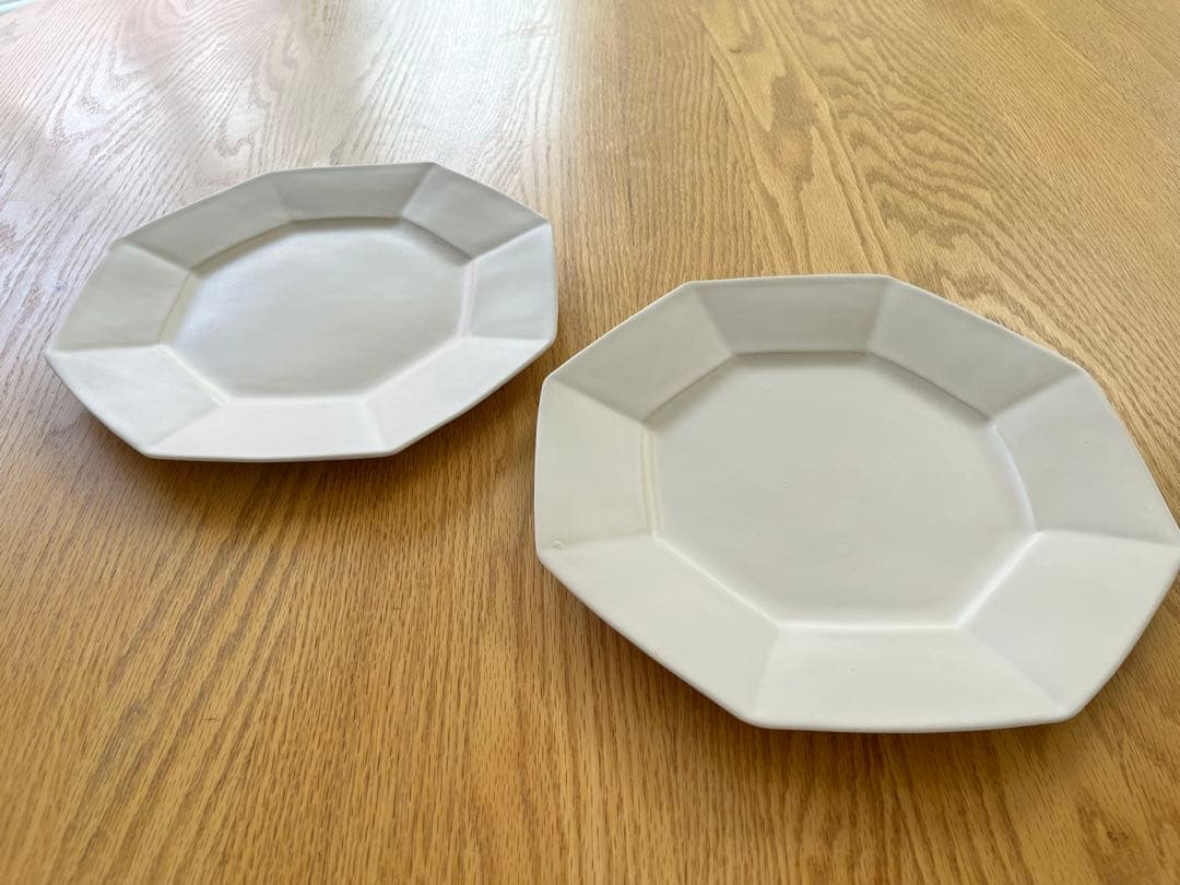 安藤雅信 正八角プレート二枚組