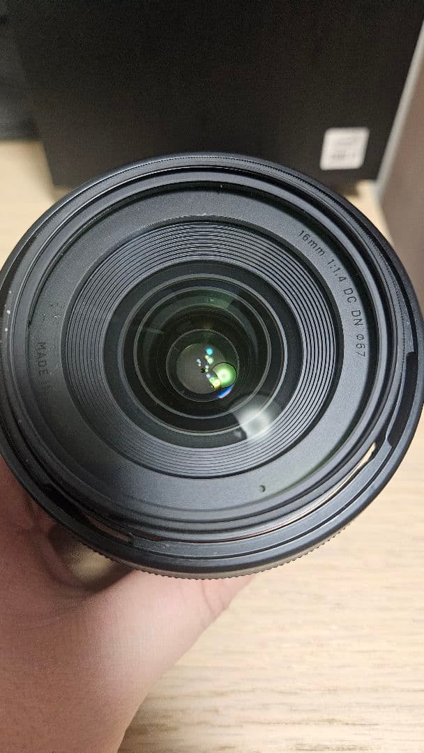 SIGMA 16mm F1.4 DC DN（ソニーEマウント用）