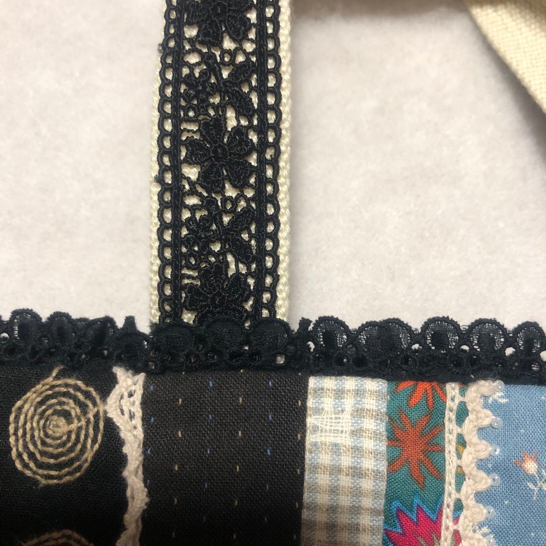 パッチワークキルト　 トートバッグ