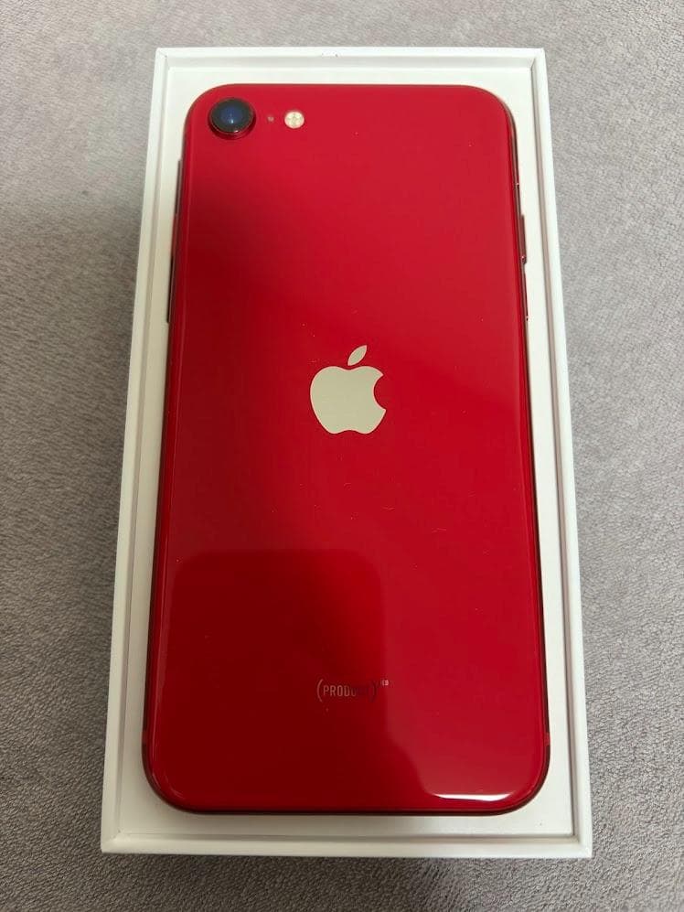 iPhone SE(第2世代) 64GB RED バッテリー81%