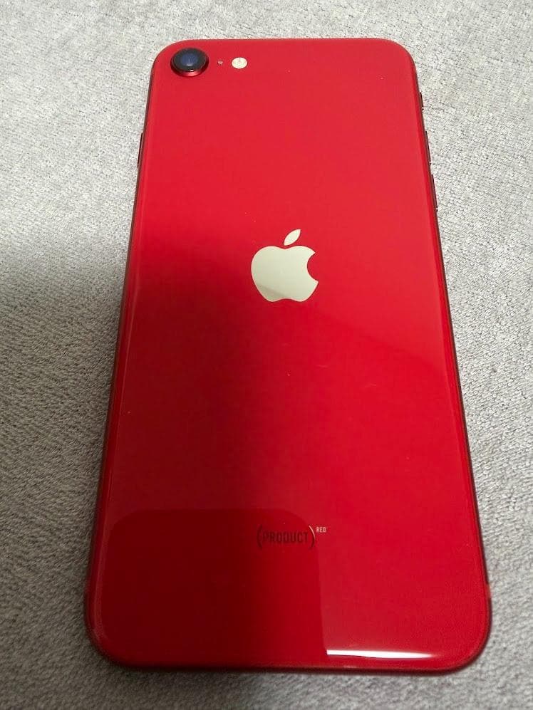 iPhone SE(第2世代) 64GB RED バッテリー81%