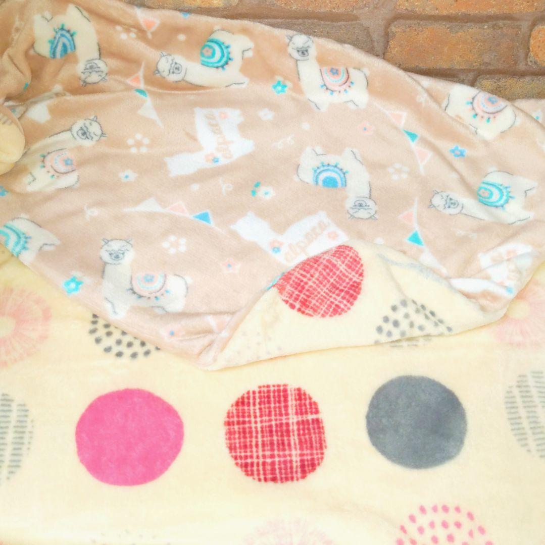 専用♥お年玉超超特価❤みかん❤トロトロ暖か⭐特大ブランケット☆Ｗボアケット♥