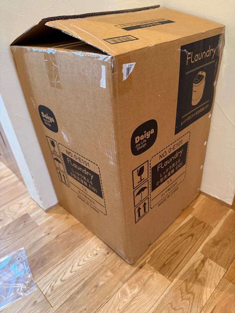 ダイヤ (Ⅾaiya) Flaundry しっかり洗える小型洗濯機 E101