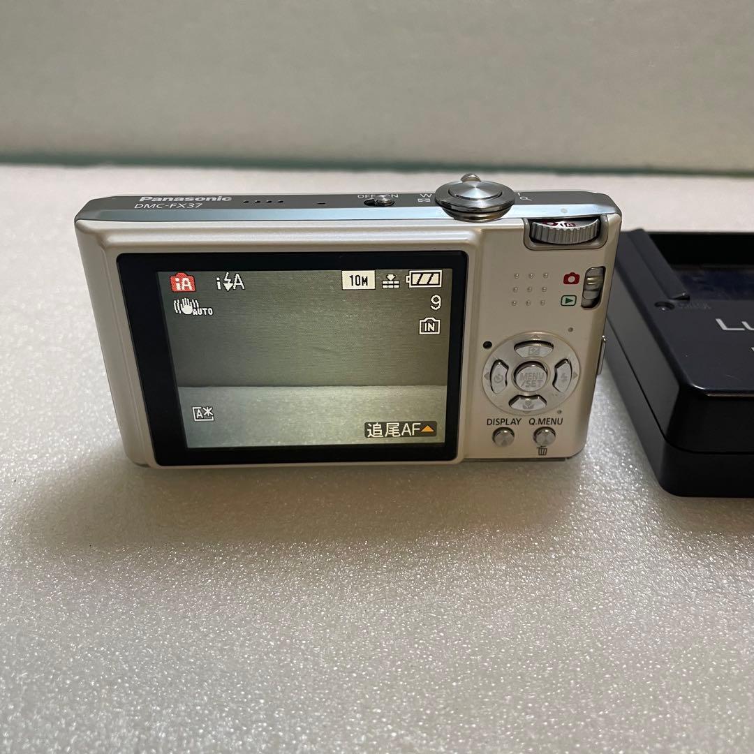 Panasonic LUMIX DMC-FX37 コンデジ　デジカメ　予備電池付