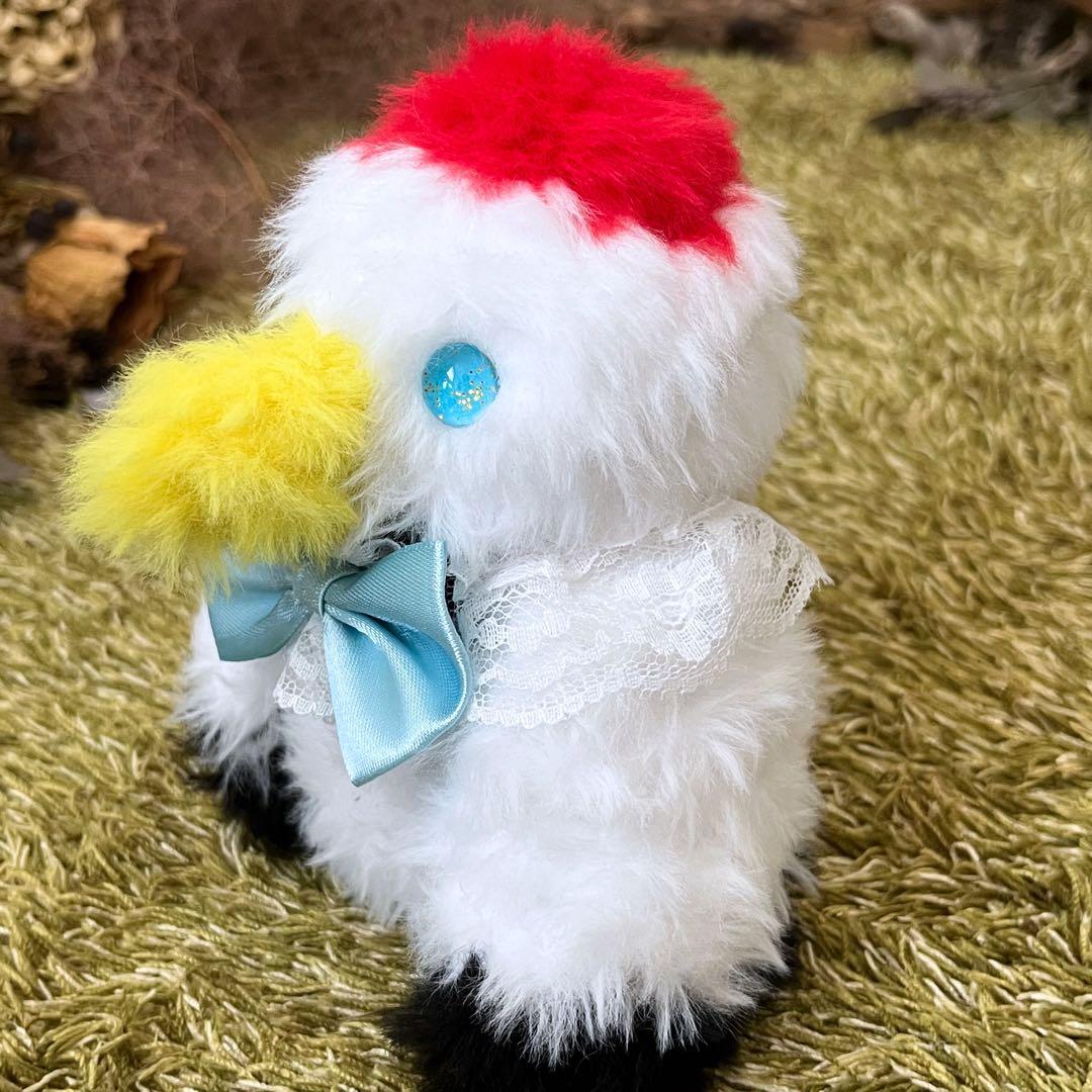 【朔】　あみぐるみ　オーダーメイド　ぬいぐるみ　アートドール　鶴　鹿